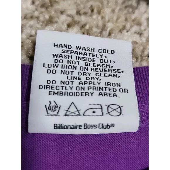 Billionaire Boys Club Spectrum Logo T-Shirt – Purple Size M‎ – Made in USA - Picture 6 of 8